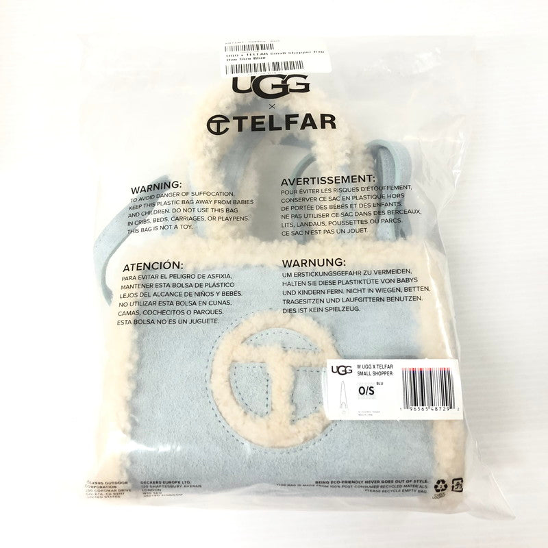 【中古品】【レディース】 UGG アグ TELFAR  テルファー SMALL SHOPPER スモール ショッパー ショルダー ミニ バッグ 188-240323-tk-2-tei カラー：ブルー 万代Net店