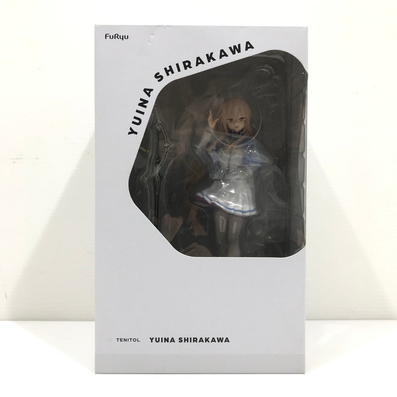 【中古美品】 FuRyu TENITOL ヘブンバーンズレッド 白河ユイナ AMU-TNL0067 底面より開封済み ブリスター未開封 箱イタミあり 053-260811-ti-16-tag 万代Net店