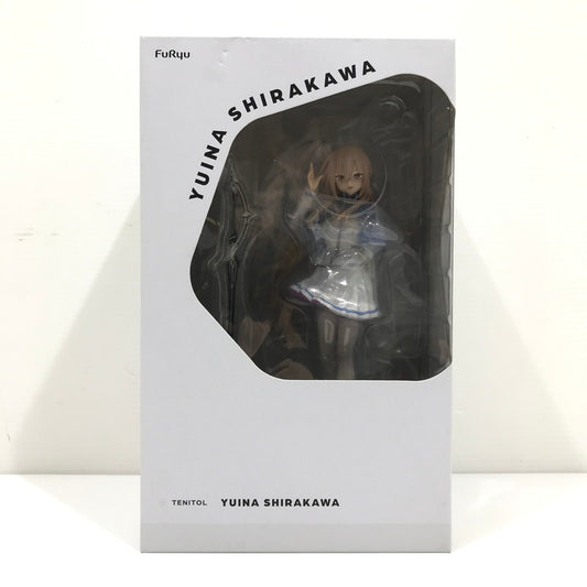 【中古美品】 FuRyu TENITOL ヘブンバーンズレッド 白河ユイナ AMU-TNL0067 底面より開封済み ブリスター未開封 箱イタミあり 053-260811-ti-16-tag 万代Net店