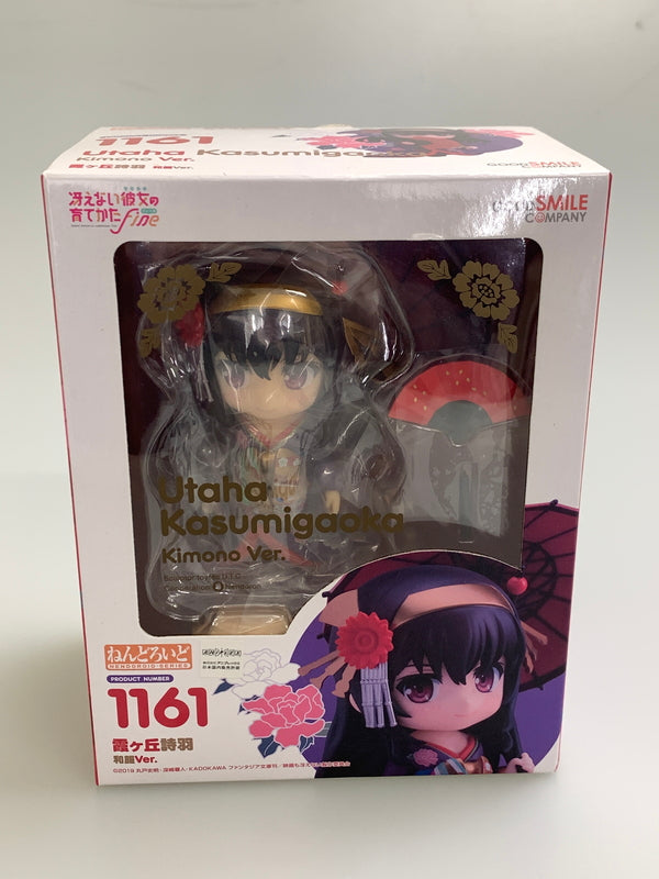 【現状渡し品】 ねんどろいど 霞ヶ丘詩羽 和服Ver. 冴えない彼女の育てかた フィギュア 053-260123-zi-11-min 万代Net店