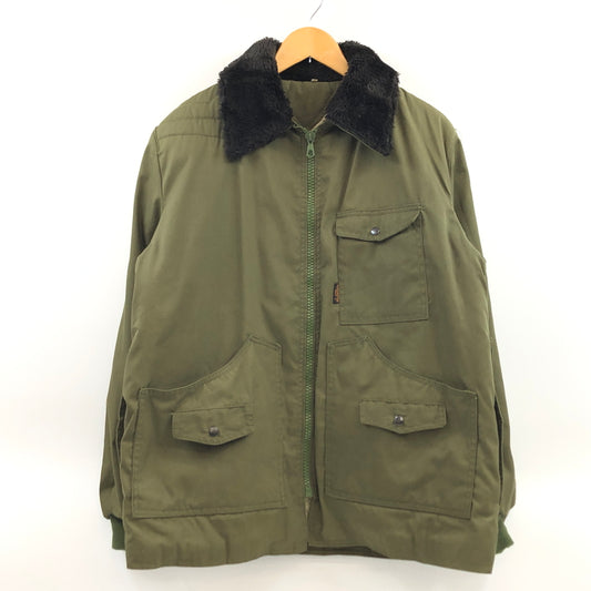【ジャンク品】【メンズ】 KENNINGTON ケニントン BOA JACKET ボアジャケット アウター 146-261026-hn-07-fur サイズ：52 カラー：カーキ系 万代Net店