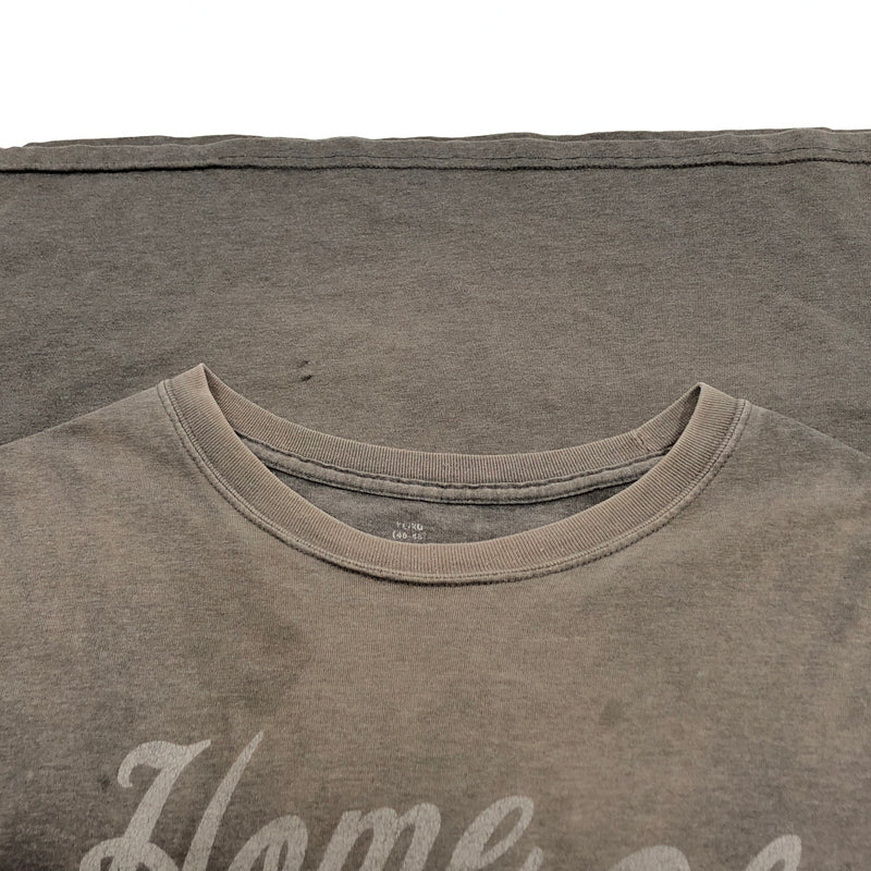 【ジャンク品】【メンズ】 USED ユーズド "HOME OF THE BREAVE" SLEEVELESS TEE スリーブレスTシャツ ノースリーブ タンクトップ トップス 146-260802-hn-06-fur サイズ：XL カラー：グレー系 万代Net店