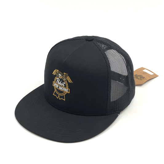 【中古美品】【メンズ/レディース】 LOSERMACHINE ルーザーマシーン × PABST BLUE RIBBON パブストブルーリボン メッシュキャップ 帽子 185-260219-hn-01-fur サイズ：ONE SIZE カラー：ブラック 万代Net店
