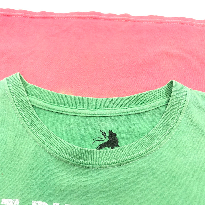 【現状渡し品】【メンズ】 ZION ザイオン BOB MARLEY "DON'T RUN STAND UP" S/S TEE ボブ・マーリー プリント 半袖Tシャツ トップス 146-260802-hn-07-fur サイズ：M カラー：マルチカラー 万代Net店