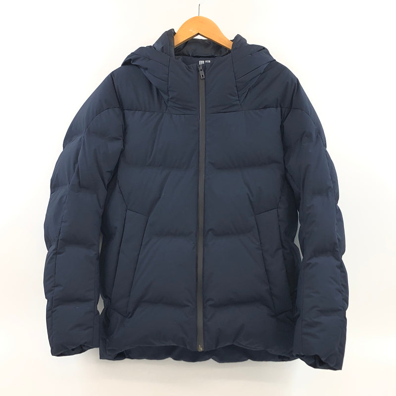 【中古品】【メンズ】 UNIQLO ユニクロ SEAMLESS DOWN PARKA 311-429291 シームレス ダウンパーカー ダウンジャケット アウター 147-261026-hn-08-fur サイズ：S カラー：ネイビー 万代Net店