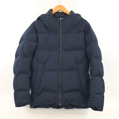 【中古品】【メンズ】 UNIQLO ユニクロ SEAMLESS DOWN PARKA 311-429291 シームレス ダウンパーカー ダウンジャケット アウター 147-261026-hn-08-fur サイズ：S カラー：ネイビー 万代Net店