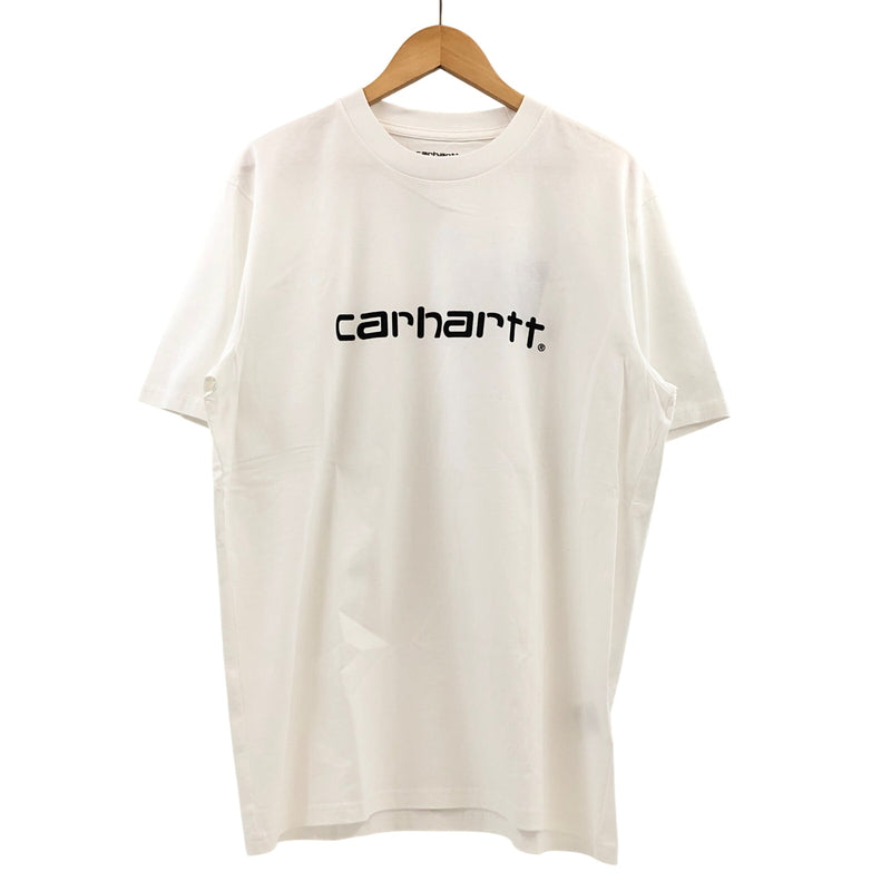 【中古美品】【メンズ/レディース】 CARHARTT WIP カーハート S/S SCRIPT T-SHIRT I031047 スクリプト 半袖Tシャツ トップス 142-260517-hn-04-fur サイズ：L カラー：ホワイト 万代Net店