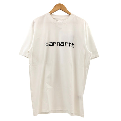 【中古美品】【メンズ/レディース】 CARHARTT WIP カーハート S/S SCRIPT T-SHIRT I031047 スクリプト 半袖Tシャツ トップス 142-260517-hn-04-fur サイズ：L カラー：ホワイト 万代Net店