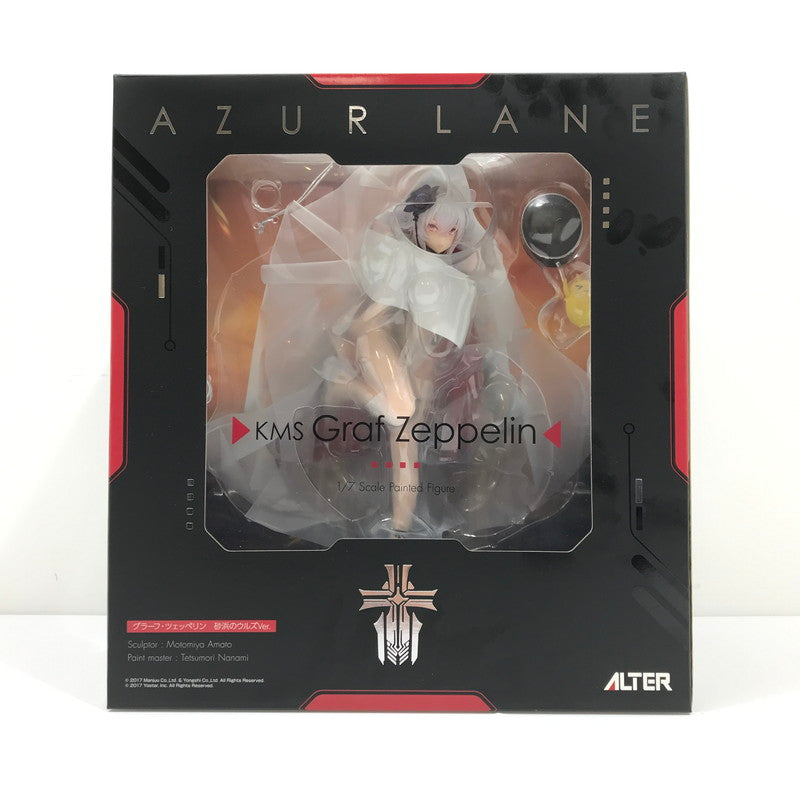 【中古美品】 アルター アズールレーン グラーフ・ツェッペリン 砂浜のウルズVer. 1/7スケール フィギュア 未開封 箱ゆがみあり 053-260811-ti-17-tag 万代Net店