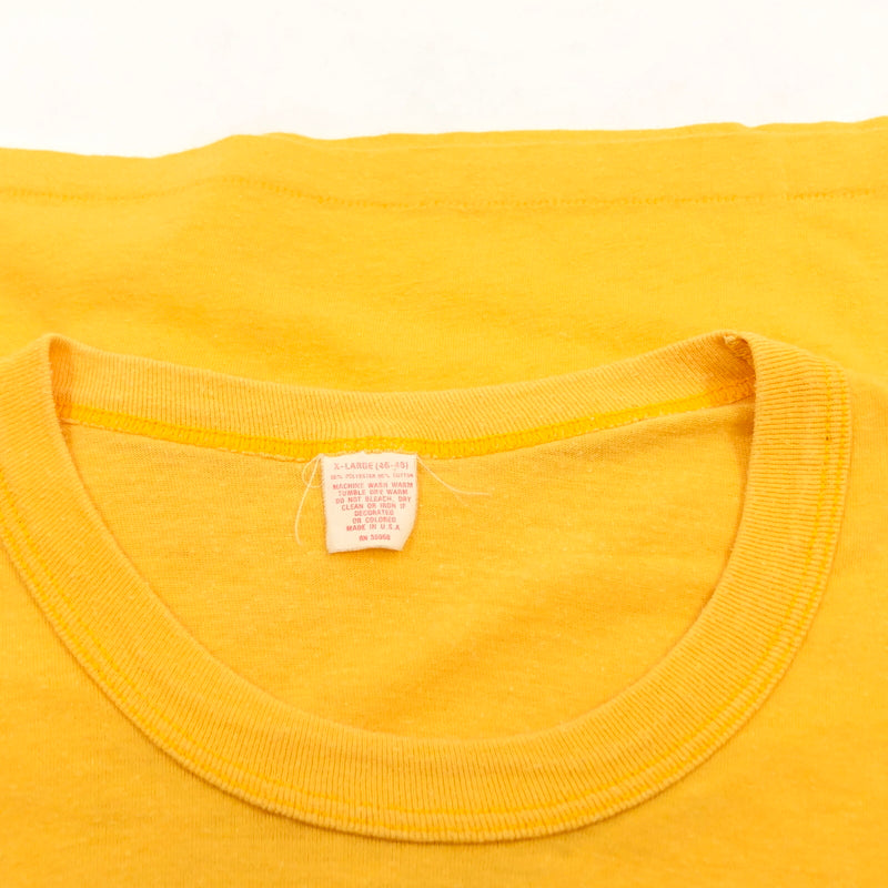 【中古品】【メンズ】 BACARDI バカルディ S/S PRINT TEE 両シングル 半袖プリントTシャツ トップス 146-260802-hn-08-fur サイズ：XL カラー：イエロー 万代Net店