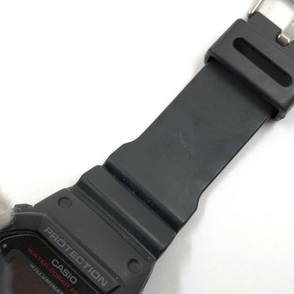 【中古品】【メンズ】 G-SHOCK ジーショック DW-5600HR-1 クォーツ デジタル 腕時計 196-251207-hn-06-fur カラー：ブラック/レッド 万代Net店