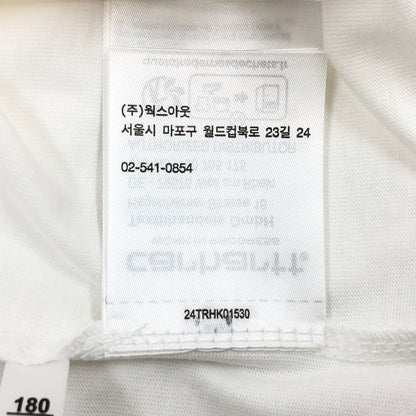 【中古美品】【メンズ/レディース】 CARHARTT WIP カーハート S/S SCRIPT T-SHIRT I031047 スクリプト 半袖Tシャツ トップス 142-260517-hn-04-fur サイズ：L カラー：ホワイト 万代Net店