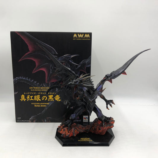 【中古品】 ART WORKS MONSTERS 『遊☆戯☆王デュエルモンスターズ』 真紅眼の黒竜 完成品フィギュア[メガハウス] 051-251125-ns-4-tei 万代Net店