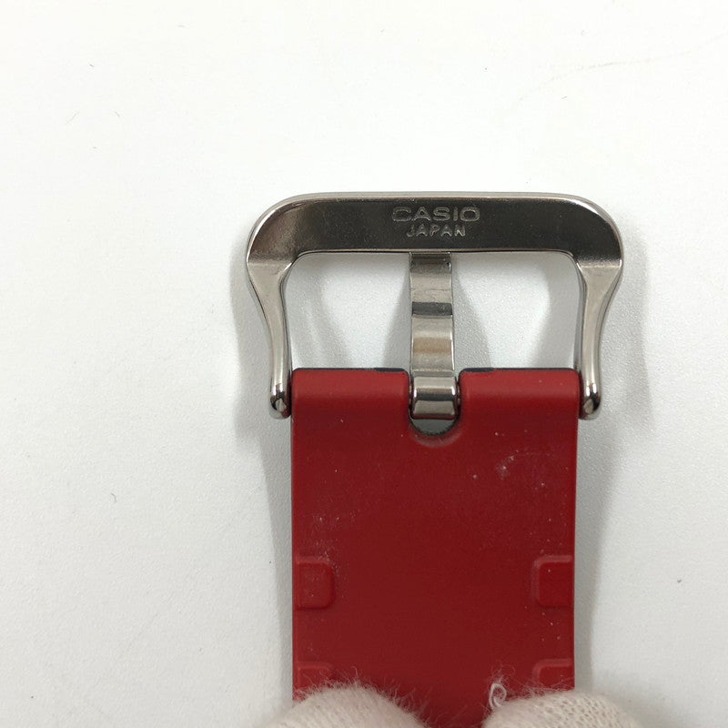 【中古品】【メンズ】 G-SHOCK ジーショック DW-5600HR-1 クォーツ デジタル 腕時計 196-251207-hn-06-fur カラー：ブラック/レッド 万代Net店