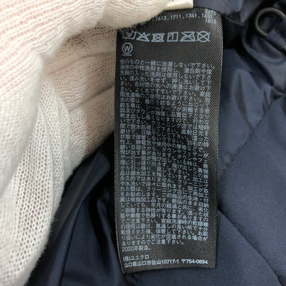 【中古品】【メンズ】 UNIQLO ユニクロ SEAMLESS DOWN PARKA 311-429291 シームレス ダウンパーカー ダウンジャケット アウター 147-261026-hn-08-fur サイズ：S カラー：ネイビー 万代Net店