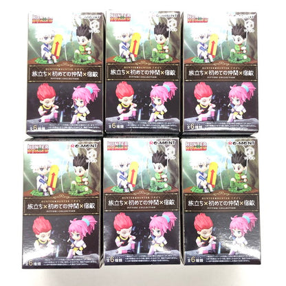 【中古品】 HUNTER×HUNTER フチピト 旅立ち×初めての仲間×宿敵 ゴン/キルア/クラピカ/レオリオ/ヒソカ/マチ フィギュア 全6種セット 051-260812-ma-01-fur 万代Net店