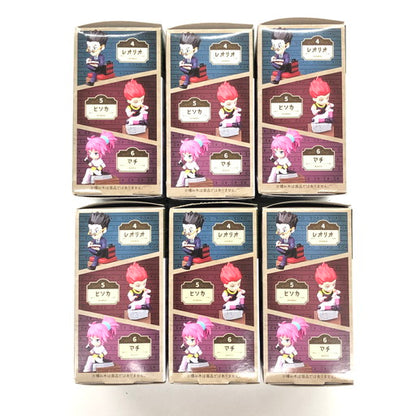 【中古品】 HUNTER×HUNTER フチピト 旅立ち×初めての仲間×宿敵 ゴン/キルア/クラピカ/レオリオ/ヒソカ/マチ フィギュア 全6種セット 051-260812-ma-01-fur 万代Net店