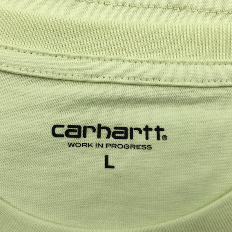 【中古美品】【メンズ/レディース】 CARHARTT WIP カーハート S/S POCKET T-SHIRT I030434 ポケット付き 半袖Tシャツ トップス 142-260517-hn-05-fur サイズ：L カラー：グリーン 万代Net店