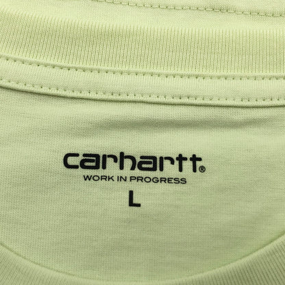 【中古美品】【メンズ/レディース】 CARHARTT WIP カーハート S/S POCKET T-SHIRT I030434 ポケット付き 半袖Tシャツ トップス 142-260517-hn-05-fur サイズ：L カラー：グリーン 万代Net店