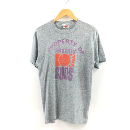 【現状渡し品】【メンズ】 HANES ヘインズ 70-80'S PRINT S/S TEE プリント 半袖Tシャツ トップス 146-260805-hn-01-fur サイズ：M カラー：グレー 万代Net店