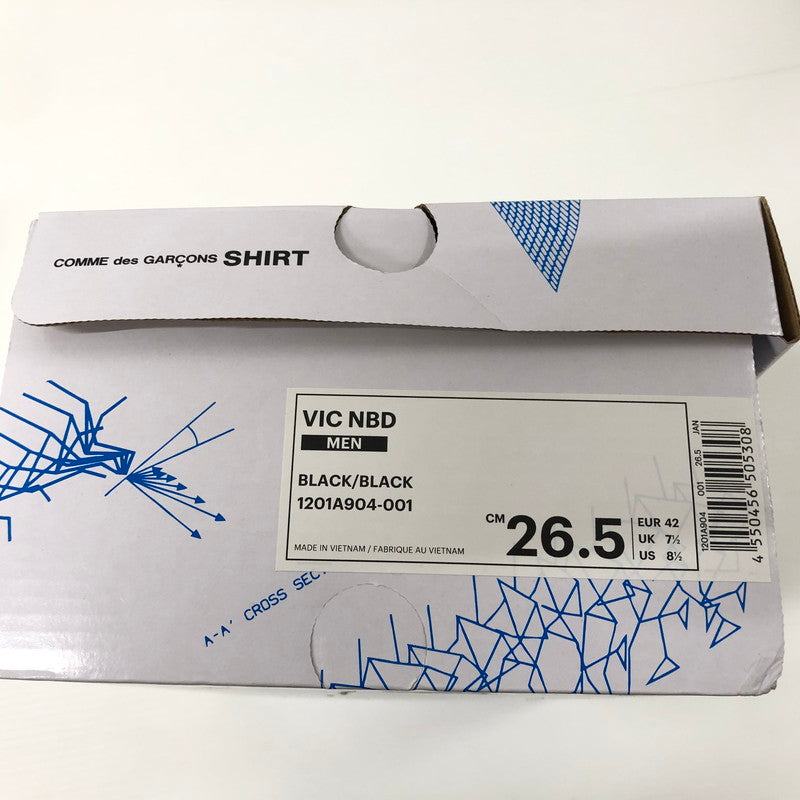 【中古品】【メンズ】  ヴィック エヌビーディー COMME DES GARCONS×ASICS VIC NBD アシックス ヴィック エヌビーディー スニーカー 162-240604-rk-8-tei サイズ：26.5cm カラー：ブラック 万代Net店