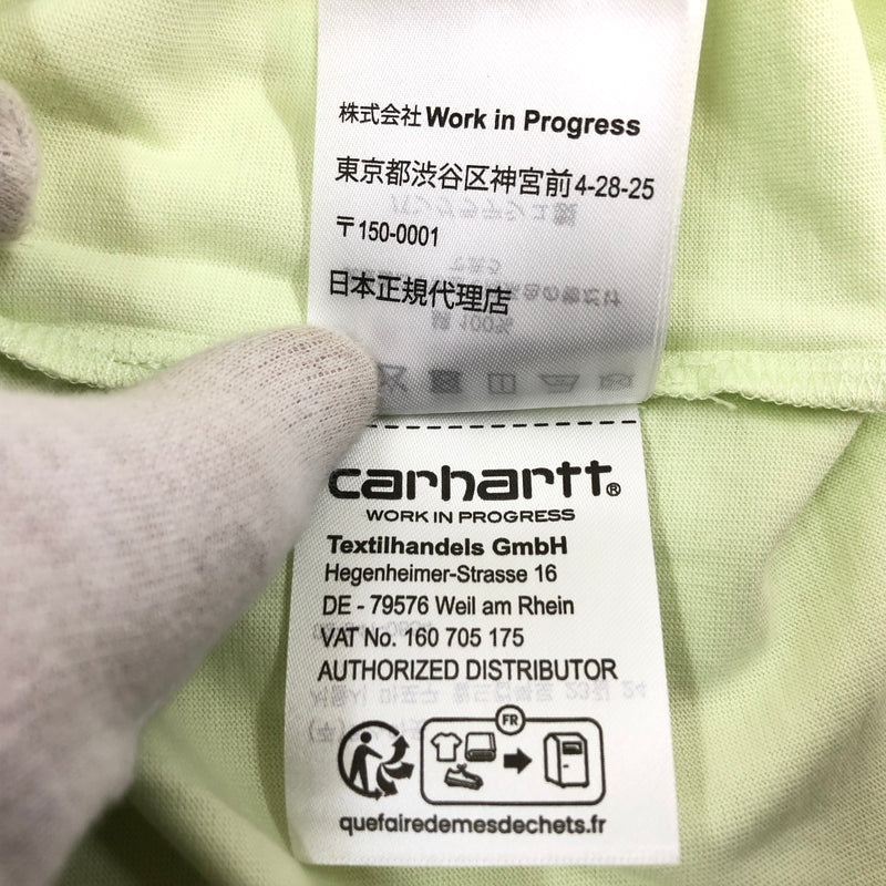 【中古美品】【メンズ/レディース】 CARHARTT WIP カーハート S/S POCKET T-SHIRT I030434 ポケット付き 半袖Tシャツ トップス 142-260517-hn-05-fur サイズ：L カラー：グリーン 万代Net店