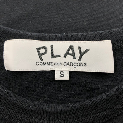 【中古品】【メンズ】 PLAY COMME des GARCONS プレイコムデギャルソン HEART S/S TEE AX-T108 ハート 半袖Tシャツ トップス 140-260805-hn-02-fur サイズ：S カラー：ブラック 万代Net店