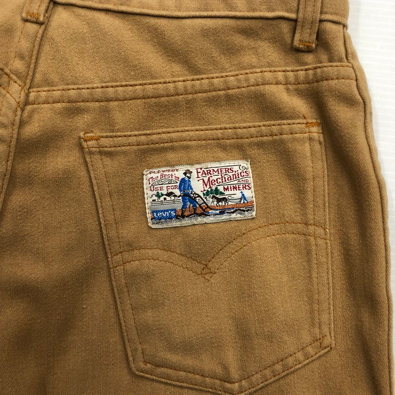 【中古品】【レディース】 LEVIS FARMERS MECHANICS コットンパンツ ボトムス 171-240708-rk-2-tei カラー：ベージュ 万代Net店