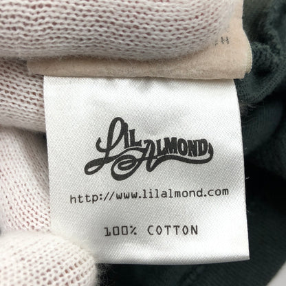 【現状渡し品】【メンズ】 LIL ALMOND リルアーモンド FRONT PRINT S/S TEE フロントプリント 半袖Tシャツ トップス 146-260805-hn-04-fur サイズ：S カラー：オリーブ系 万代Net店