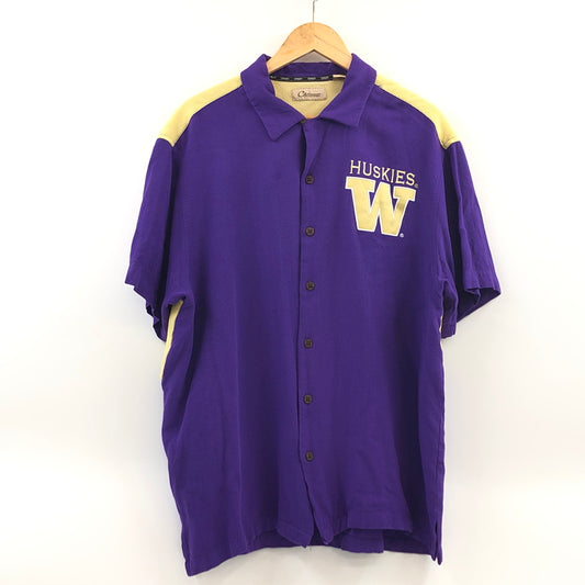【中古品】【メンズ】 CHILIWEAR チリウェア "WASHINGTON" S/S SHIRT 半袖 ポロシャツ トップス 146-260805-hn-05-fur サイズ：L カラー：パープル/イエロー 万代Net店