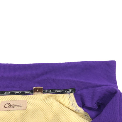 【中古品】【メンズ】 CHILIWEAR チリウェア "WASHINGTON" S/S SHIRT 半袖 ポロシャツ トップス 146-260805-hn-05-fur サイズ：L カラー：パープル/イエロー 万代Net店
