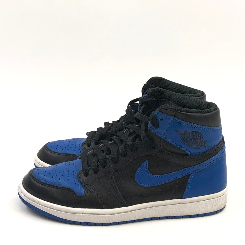 【中古品】【メンズ】 NIKE ナイキ AIR JORDAN 1 RETRO HIGH OG "ROYAL"(2017) 555088-007 エアジョーダン 1 レトロ ハイ OG ロイヤル (2017) スニーカー 靴 160-251208-hn-01-fur サイズ：27.0cm US 9 カラー：ブルー/ブラック系 万代Net店