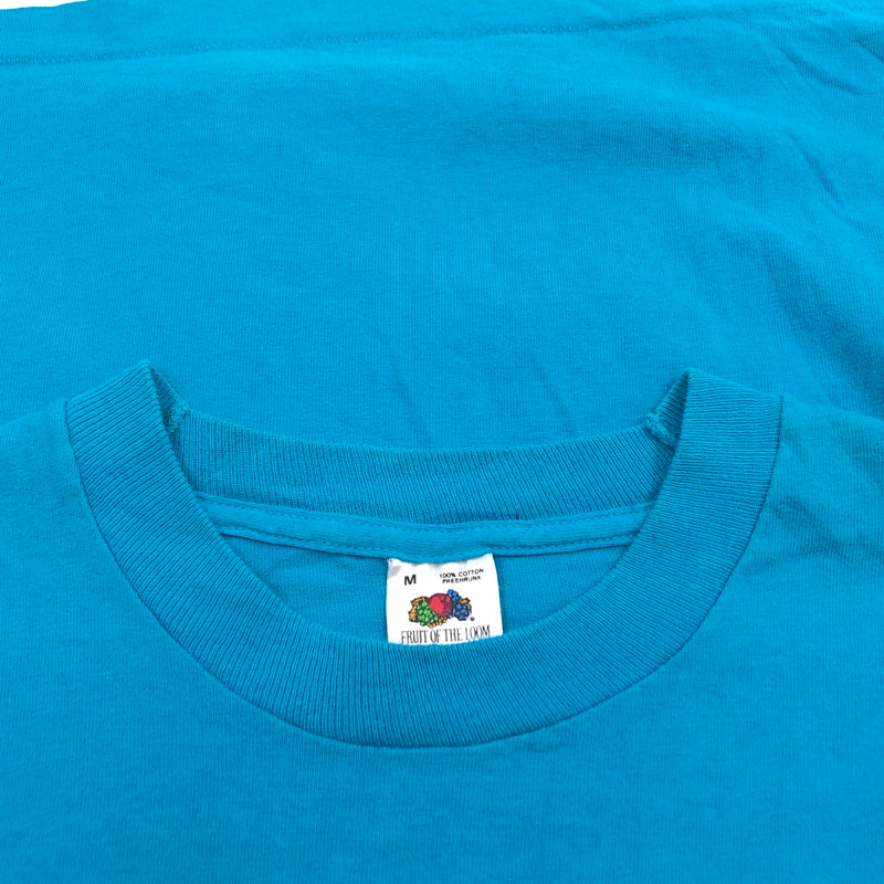 【中古品】【メンズ】 FRUIT OF THE LOOM フルーツオブザルーム "AUSTIN CITY LIMITS" S/S PRINT TEE プリント 半袖Tシャツ トップス 146-260805-hn-06-fur サイズ：M カラー：ライトブルー 万代Net店