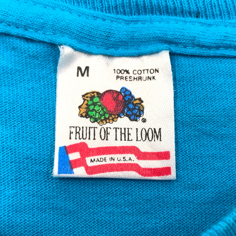 【中古品】【メンズ】 FRUIT OF THE LOOM フルーツオブザルーム "AUSTIN CITY LIMITS" S/S PRINT TEE プリント 半袖Tシャツ トップス 146-260805-hn-06-fur サイズ：M カラー：ライトブルー 万代Net店