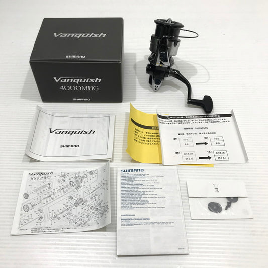 【中古品】SHIMANO シマノ 23 VANQUISH ヴァンキッシュ 4000MHG スピニングリール 釣り 釣り具等 134-251201-yk-03-tag 万代Net店