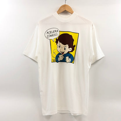 【中古品】【メンズ】 AYRTON SENNA アイルトン・セナ 90S PRINT S/S TEE c1994 プリント 半袖Tシャツ トップス 146-260805-hn-07-fur サイズ：S カラー：ホワイト 万代Net店
