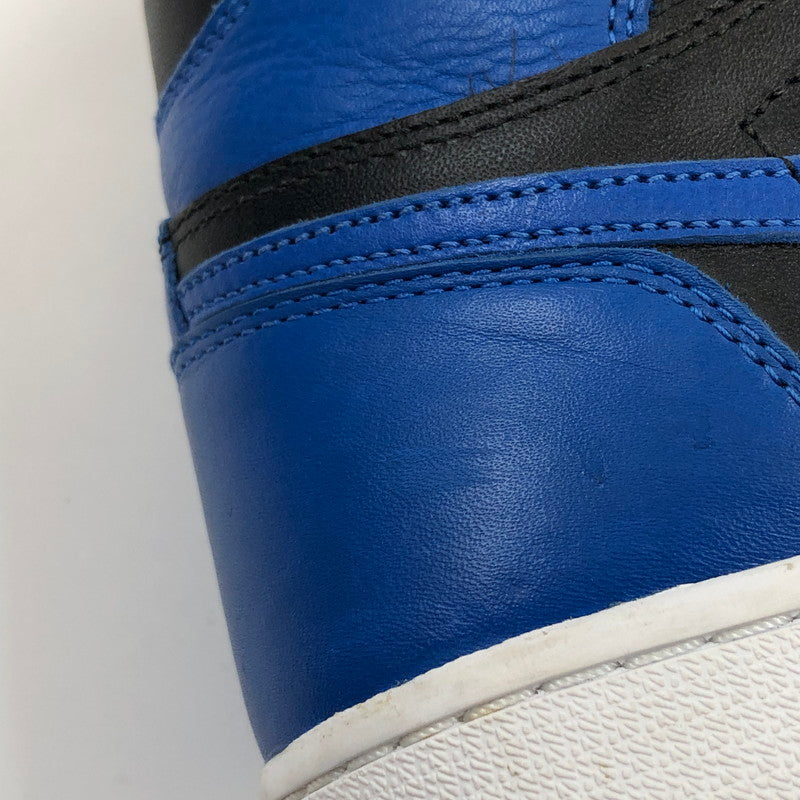 【中古品】【メンズ】 NIKE ナイキ AIR JORDAN 1 RETRO HIGH OG "ROYAL"(2017) 555088-007 エアジョーダン 1 レトロ ハイ OG ロイヤル (2017) スニーカー 靴 160-251208-hn-01-fur サイズ：27.0cm US 9 カラー：ブルー/ブラック系 万代Net店