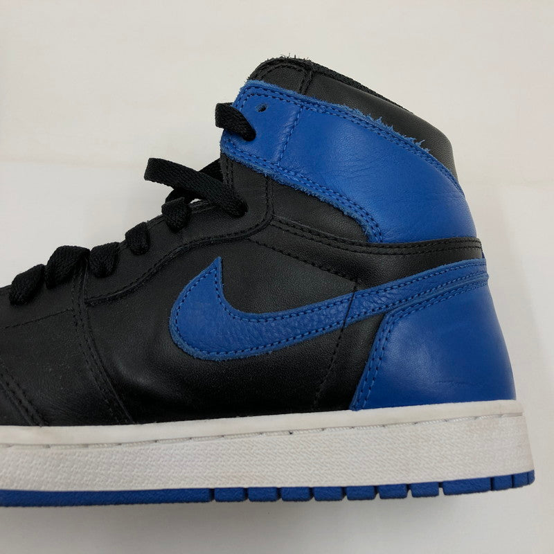 【中古品】【メンズ】 NIKE ナイキ AIR JORDAN 1 RETRO HIGH OG "ROYAL"(2017) 555088-007 エアジョーダン 1 レトロ ハイ OG ロイヤル (2017) スニーカー 靴 160-251208-hn-01-fur サイズ：27.0cm US 9 カラー：ブルー/ブラック系 万代Net店