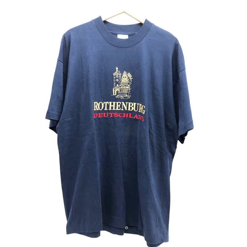 【中古品】【メンズ】 SCREEN STARS スクリーンスターズ 90S SS TEE "NAVY" 刺繍ロゴ 半袖Tシャツ トップス 146-260521-sa-01-fur サイズ：XL カラー：ネイビー 万代Net店