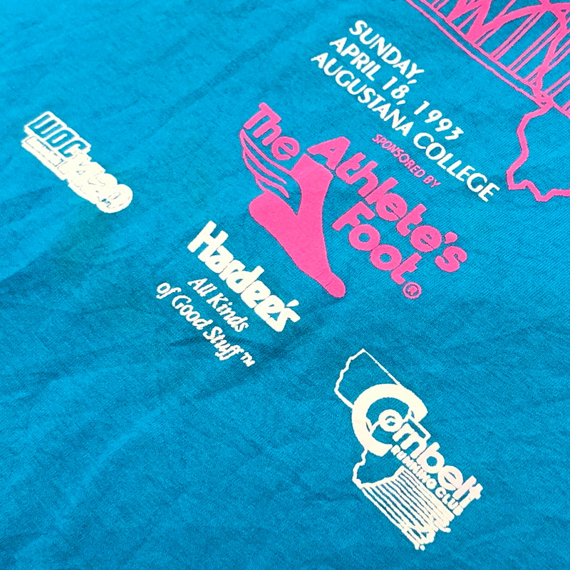 【中古品】【メンズ】 FRUITS OF THE LOOM フルーツオブザルーム S/S PRINT TEE プリント 半袖Tシャツ トップス 146-260805-hn-08-fur サイズ：XL カラー：ターコイズ 万代Net店