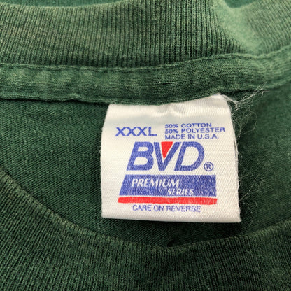 【現状渡し品】【メンズ】 BVD ビー・ブイ・ディー 90S DEER POCKET S/S TEE ポケット付き 半袖Tシャツ トップス 146-260805-hn-09-fur サイズ：XXXL カラー：グリーン 万代Net店