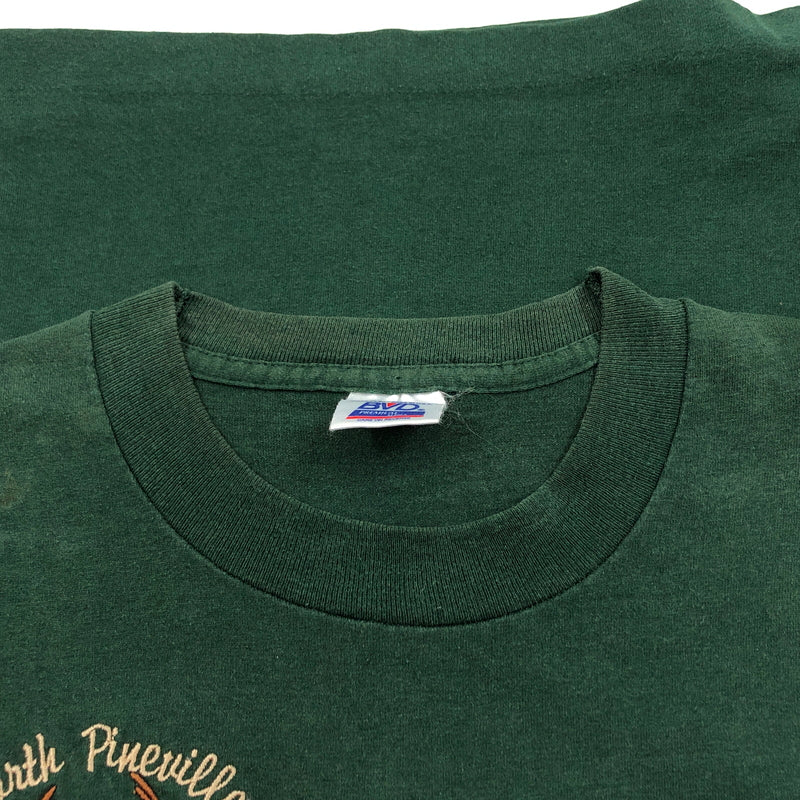 【現状渡し品】【メンズ】 BVD ビー・ブイ・ディー 90S DEER POCKET S/S TEE ポケット付き 半袖Tシャツ トップス 146-260805-hn-09-fur サイズ：XXXL カラー：グリーン 万代Net店