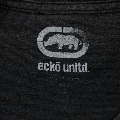 【現状渡し品】【メンズ】 ECKO UNLTD. エコーアンリミテッド FRONT PRINT S/S TEE フロントプリント 半袖Tシャツ トップス 146-260805-hn-10-fur サイズ：不明 カラー：ブラック 万代Net店