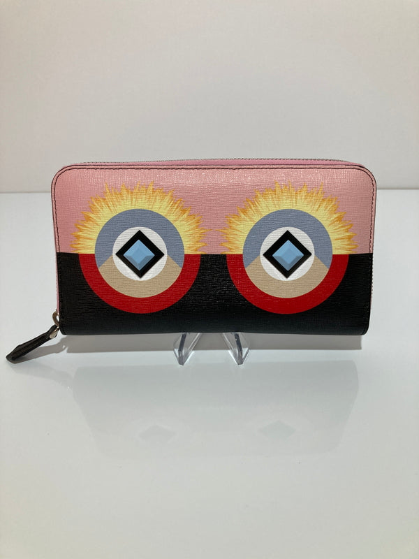 【中古品】【レディース】 FENDI フェンディ バッグ バグズ モンスター ラウンドファスナーウォレット 8M0299 長財布 181-260607-SH-17-hon カラー：マルチカラー 万代Net店
