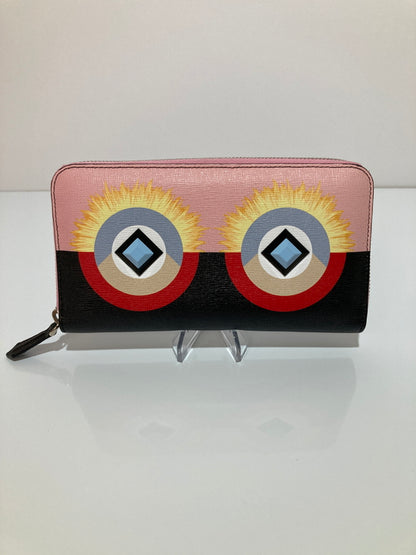 【中古品】【レディース】 FENDI フェンディ バッグ バグズ モンスター ラウンドファスナーウォレット 8M0299 長財布 181-260607-SH-17-hon カラー：マルチカラー 万代Net店