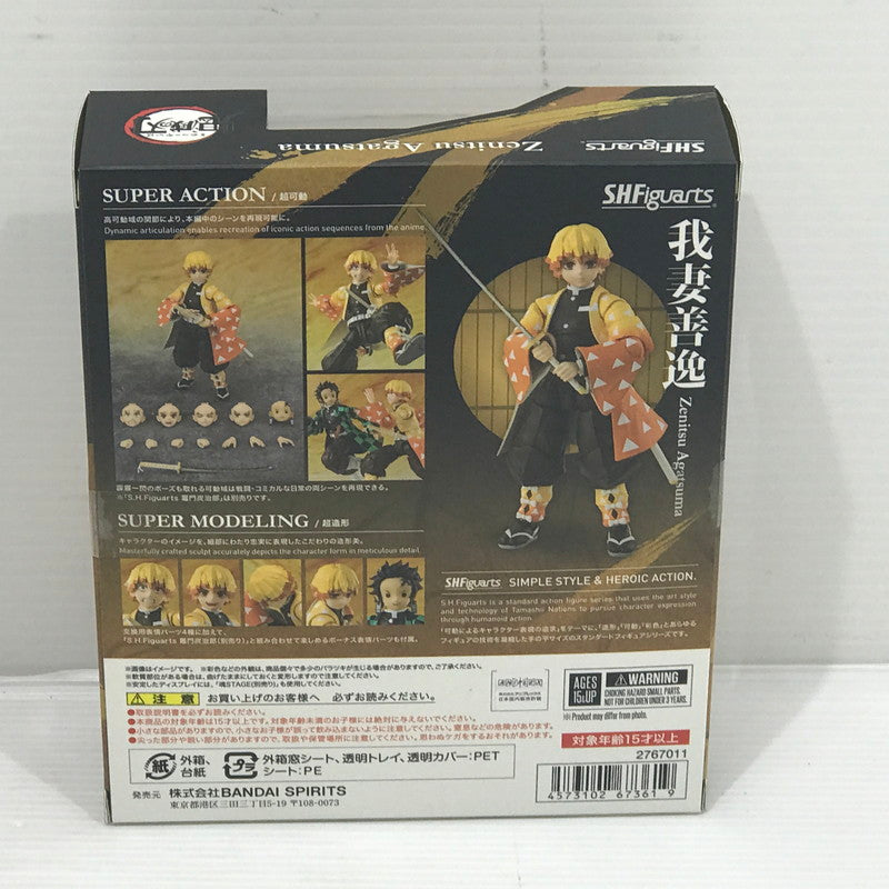 【中古美品】 バンダイスピリッツ S.H.Figuarts 我妻善逸 鬼滅の刃 再販 未開封 051-261020-ti-08-tagh 万代Net店