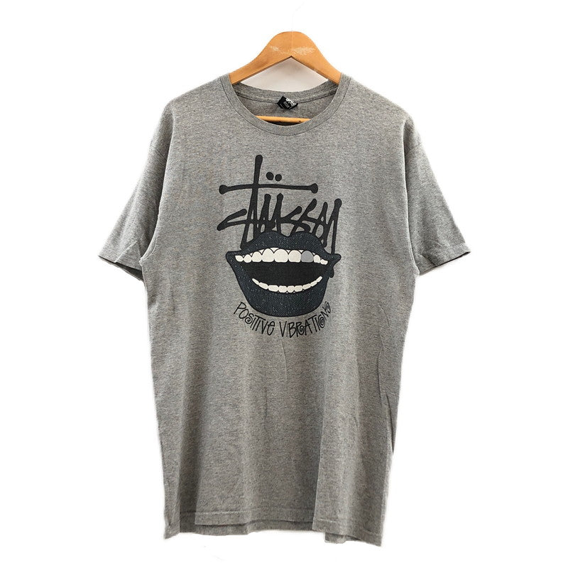 【現状渡し品】【メンズ】 STUSSY ステューシー S/S TEE 半袖Tシャツ トップス 142-250911-hn-01-fur サイズ：M カラー：グレー 万代Net店