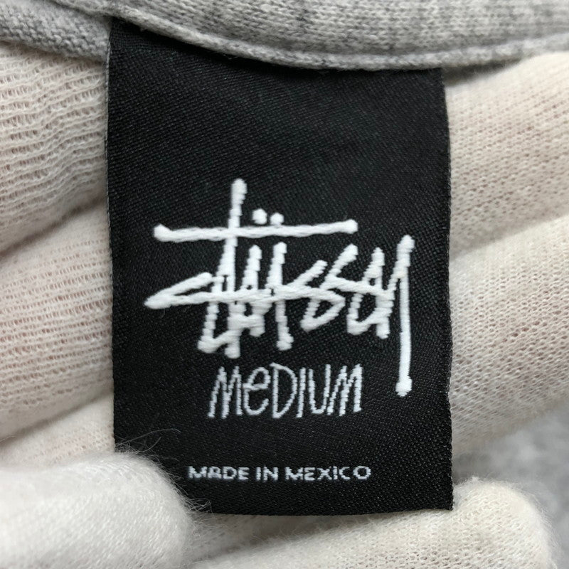 【現状渡し品】【メンズ】 STUSSY ステューシー S/S TEE 半袖Tシャツ トップス 142-250911-hn-01-fur サイズ：M カラー：グレー 万代Net店