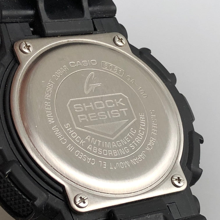 【中古美品】【メンズ】 CASIO カシオ GA-100-1A1JF 腕時計 197-250806-SY-06-iwa 万代Net店