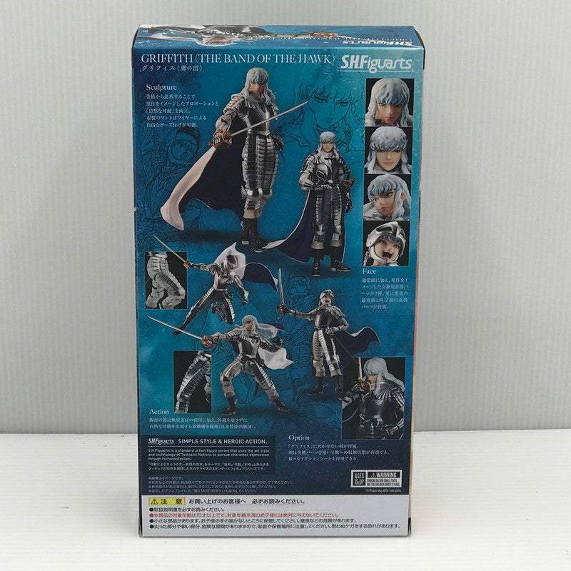【中古美品】 バンダイ S.H.Figuarts ベルセルク グリフィス(鷹の団) 未開封 052-260727-ti-05-tagh 万代Net店